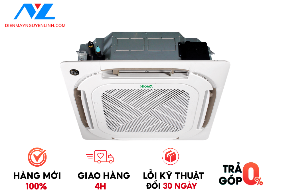 Điều hòa âm trần HIKAWA 1 chiều Inverter 45000BTU HI-CC50AT