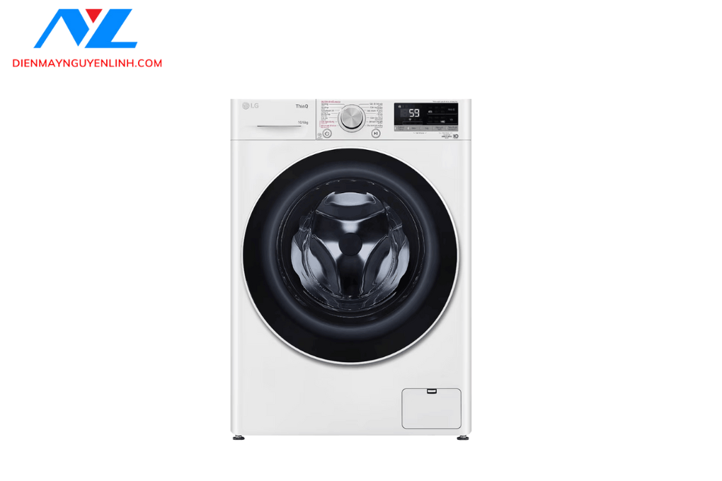 Máy giặt LG 10Kg sấy 6Kg FV1410D4W1 Inverter AI DD