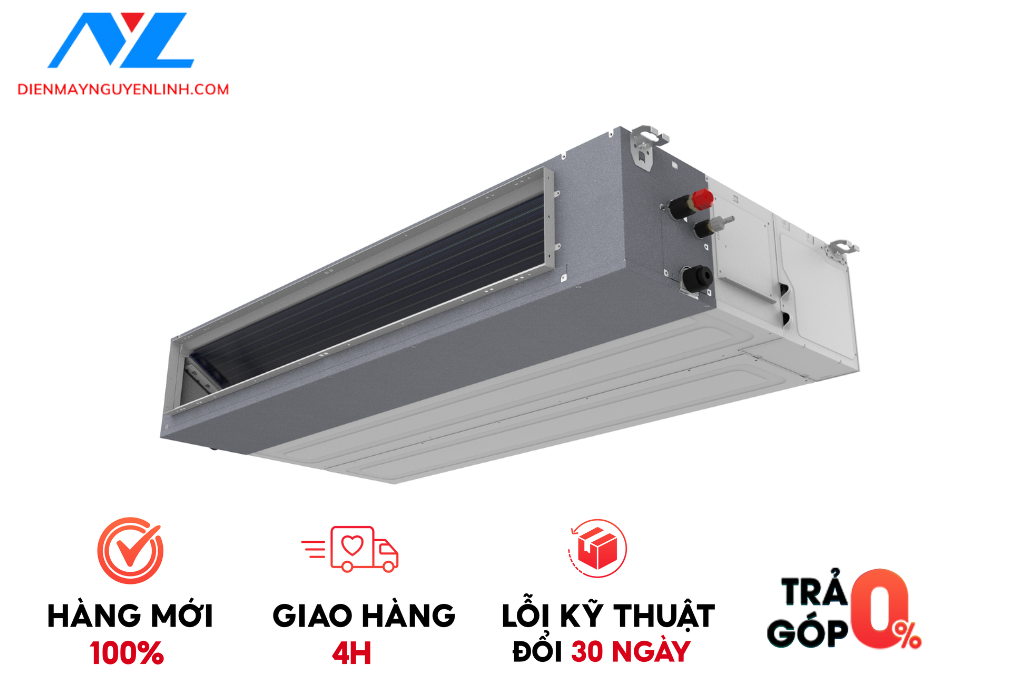 Điều hòa âm trần nối ống gió HIKAWA 1 chiều Inverter 36000BTU HI-DC40AT