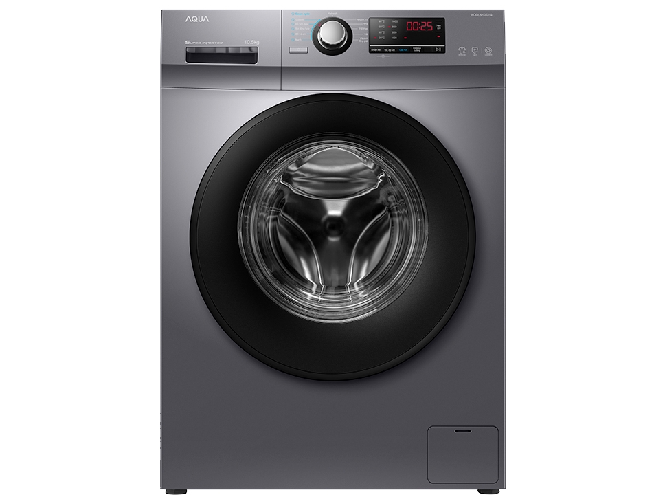 Máy giặt cửa trước Aqua 10kg AQD-A1051G(S)