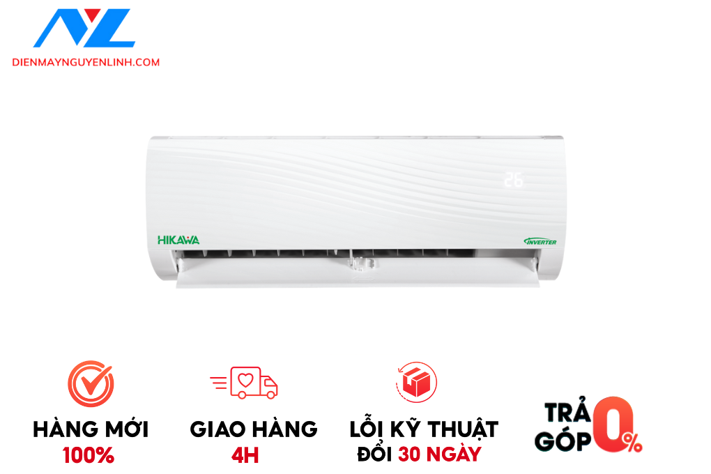 Máy lạnh treo tường HIKAWA Inverter 1.0 HP HI-VC10A