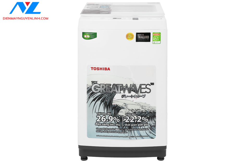 Máy giặt Toshiba 9 kg AW-K1000FV(WW)