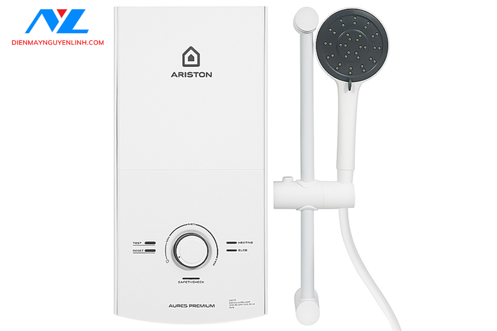 Máy nước nóng trực tiếp Ariston 4500W AURES PREMIUM 4.5-KHÔNG BƠM