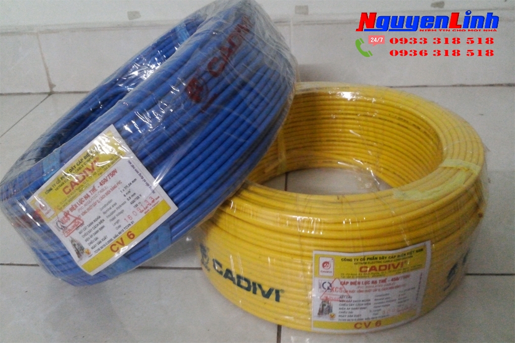 Dây Điện CADIVI - HÀNG CHÍNH HÃNG GIÁ TỐT GIAO NHANH