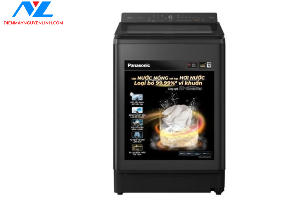 Máy giặt Panasonic Inverter 11.5 Kg NA-FD115V3BV Mẫu mới