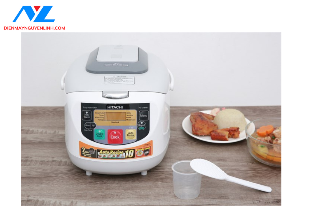 Nồi cơm điện tử Hitachi 1.8 lít RZ-D18XFY(GWH)