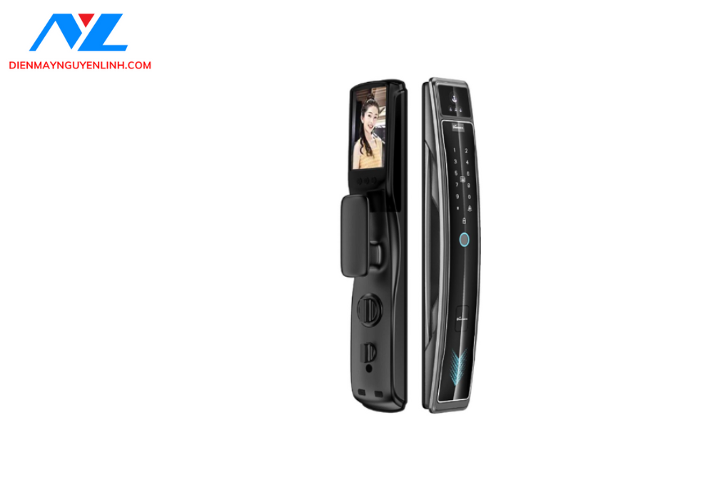 Khóa thông minh tự động màn hình chuông Demax SL818 MG APP REMOTE