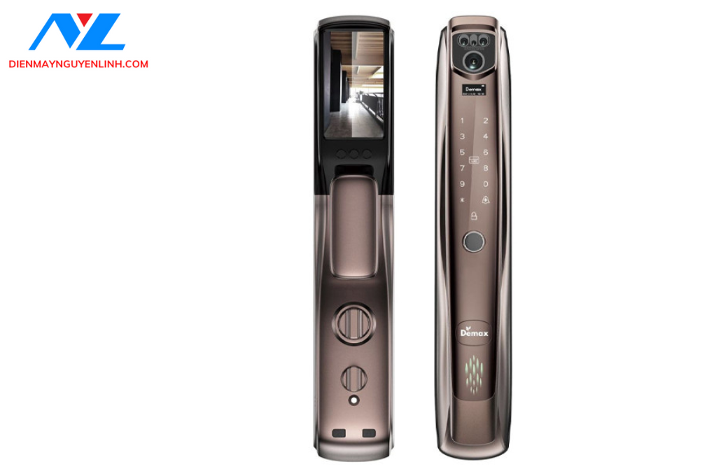 Khóa điện tử Face ID-3D Demax SL920 PB App Wifi