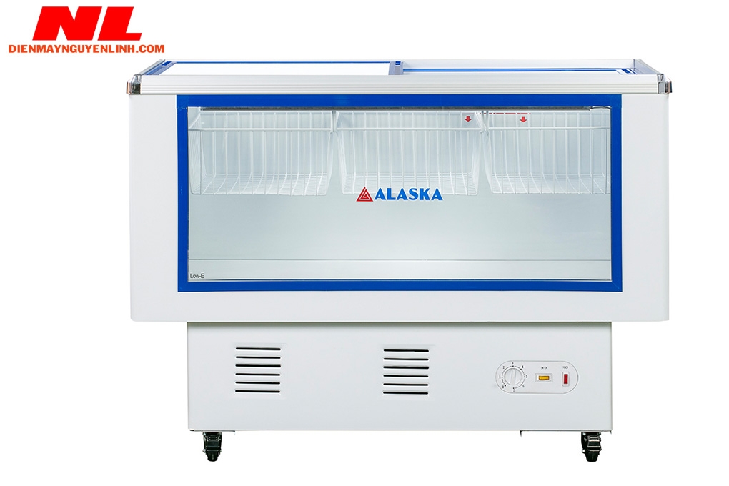 Tủ mát Alaska bày hàng nằm ngang  LC-450B