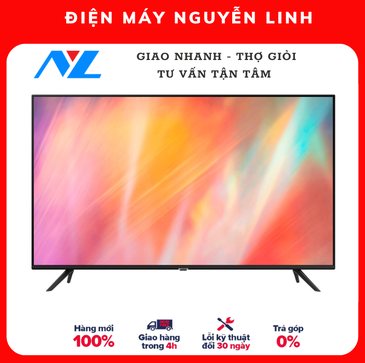 Smart Tivi Samsung 4K 50 inch UA50AU7700