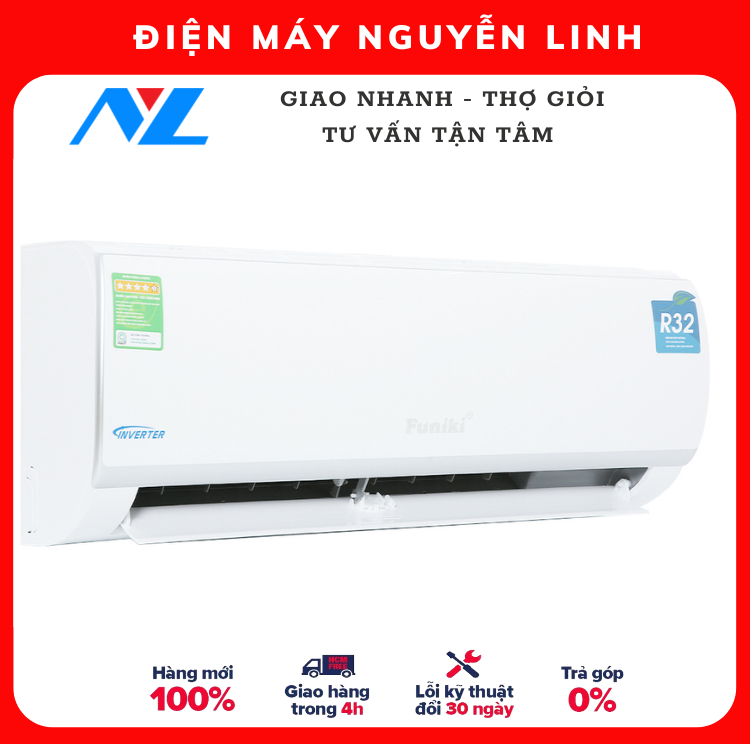 Máy lạnh Funiki Inverter 2.5 HP HIC24TMU