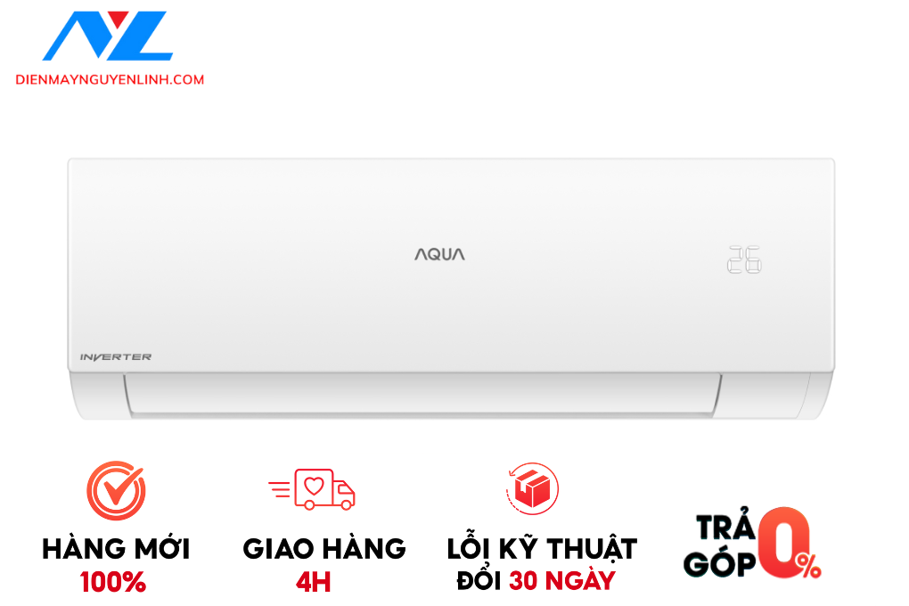 Máy lạnh treo tường AQUA Inverter 2.5HP AQA-RV24QA2