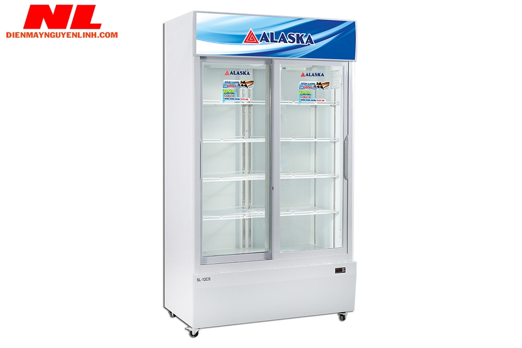 Tủ mát Alaska SL-8CS 2 cánh cửa lùa