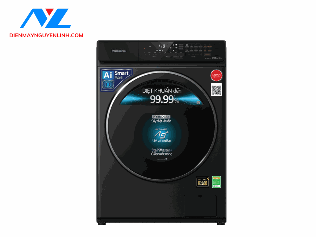 NA-S956FR1BV - Máy giặt sấy Panasonic Inverter 9.5kg
