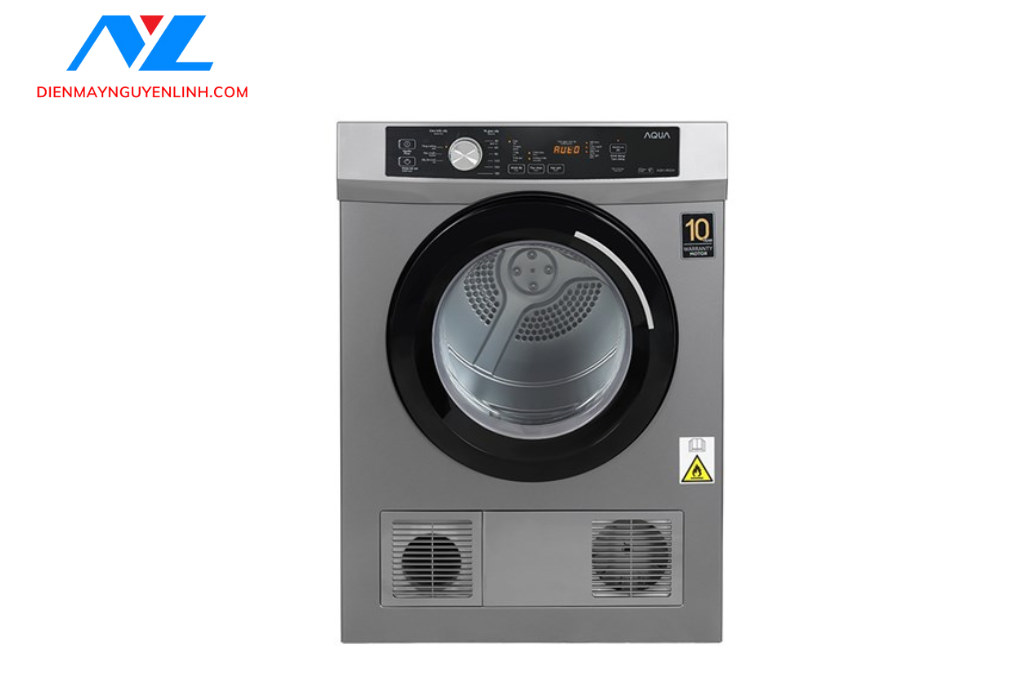 Máy sấy bơm nhiệt Aqua 10 Kg AQH-H1000J.PS