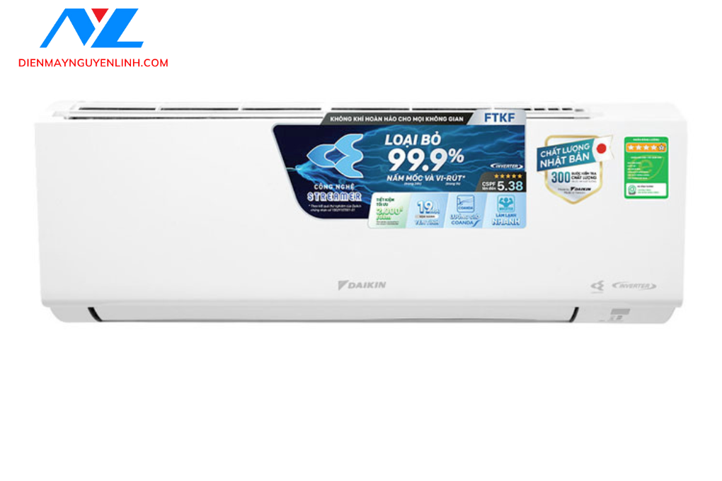 Máy lạnh treo tường Daikin Inverter 1.5 HP FTKF35XVMV