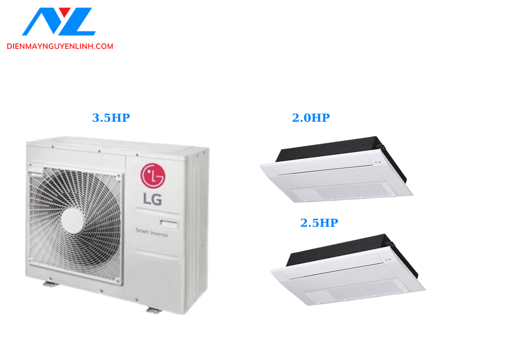 Combo Multi LG A3UQ30GFD0/AMNQ18GTTA0 + AMNC24GTTA0