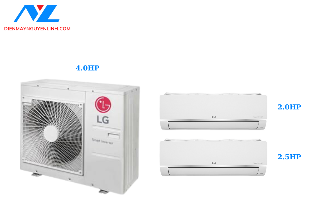 Combo Multi LG A4UQ36GFD0/AMNQ18GSKA0 + AMNQ24GSKA0