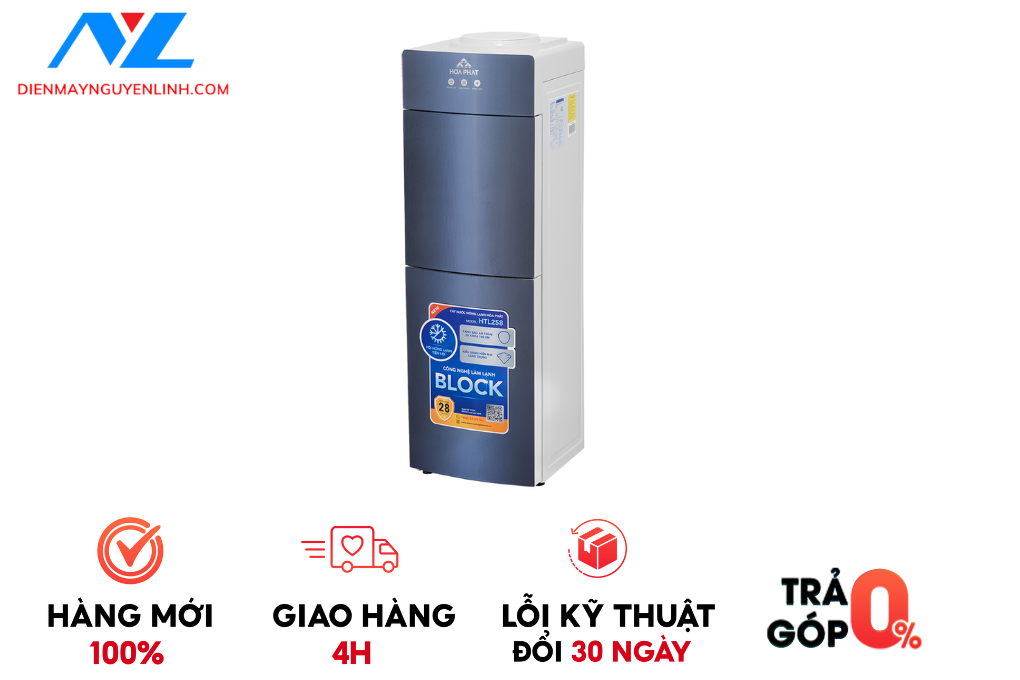 Máy nước nóng lạnh úp bình Hòa Phát HTL258