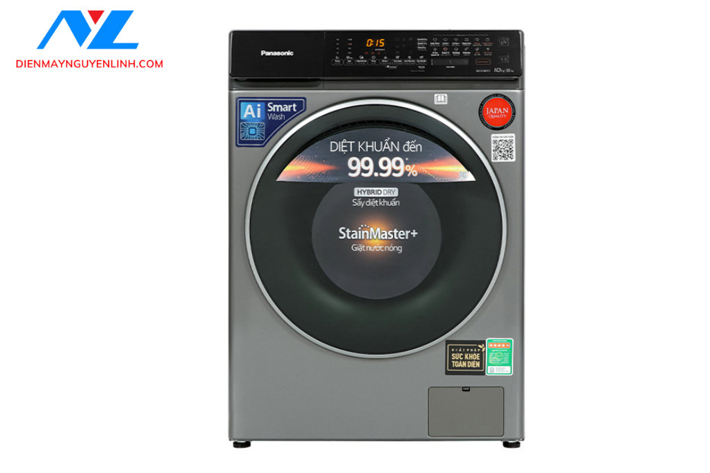 NA-S106FC1LV - Máy giặt sấy Panasonic 10/6 kg
