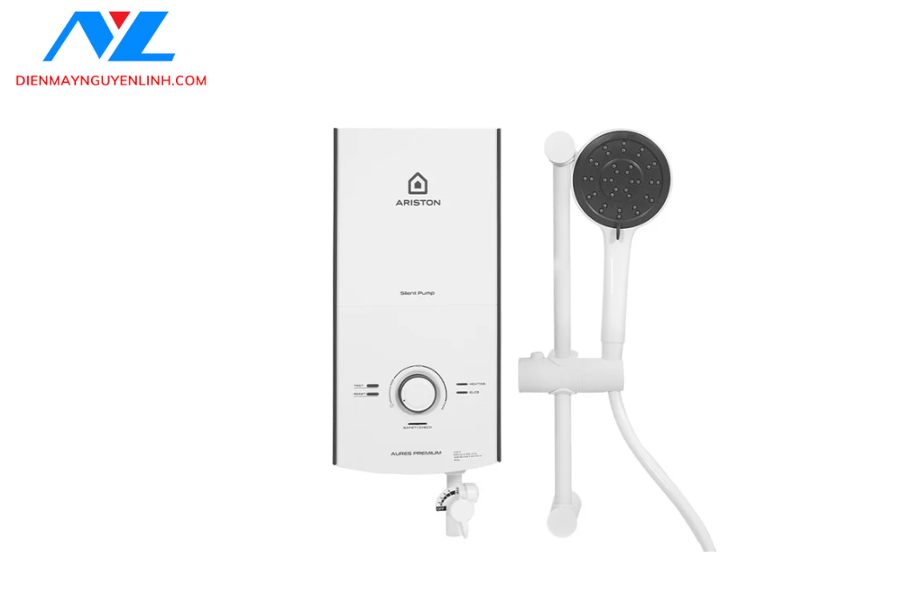Máy nước nóng Ariston Aures Premium 4.5P Ivory