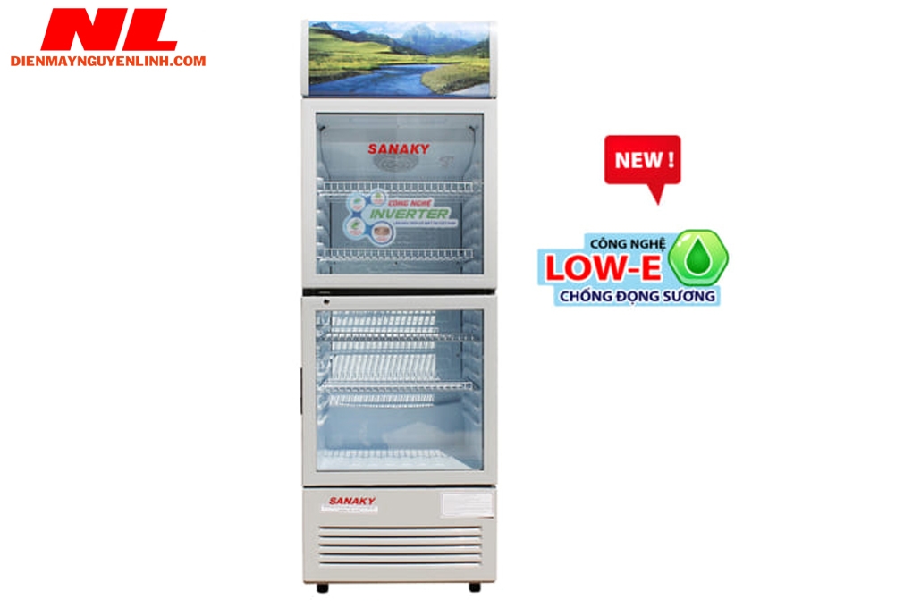 Tủ mát Sanaky Inverter VH-218W3L