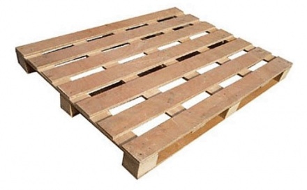 Pallet gỗ nâng 4 chiều, tải trọng 1 tấn