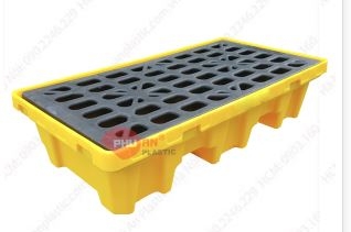 Pallet nhựa chống tràn dầu PLCTD-1368-1LK