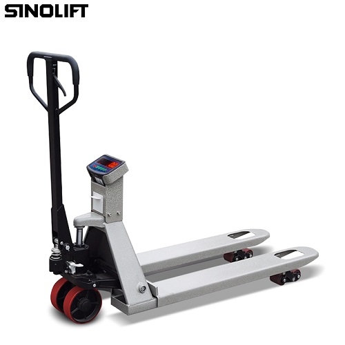 Xe nâng tay tích hợp cân 2.5 tấn hiệu SINOLIFT model HL25