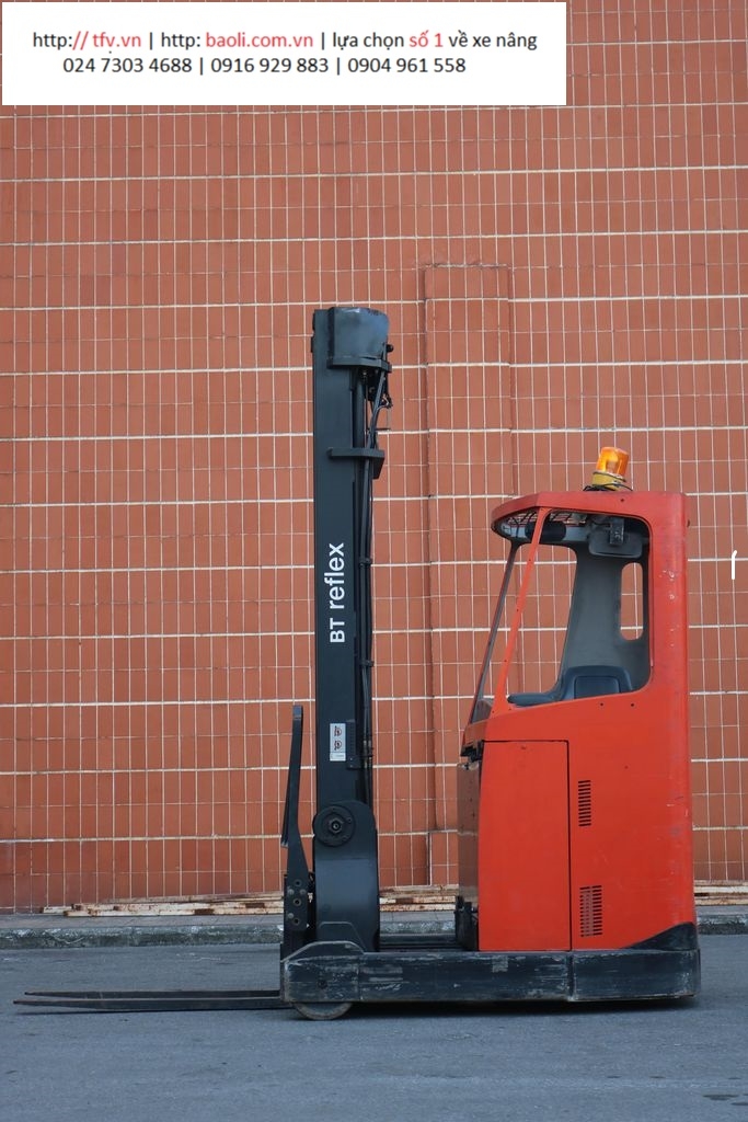 Xe nâng Reach truck ngồi lái BT RRE 160 CC, 7000mm, SK 6201108,  2012. SS. Mã R16BTT70.066