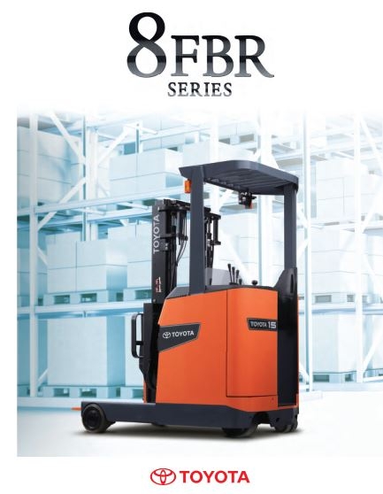 Xe nâng điện reachtruck Toyota 8FBR Series