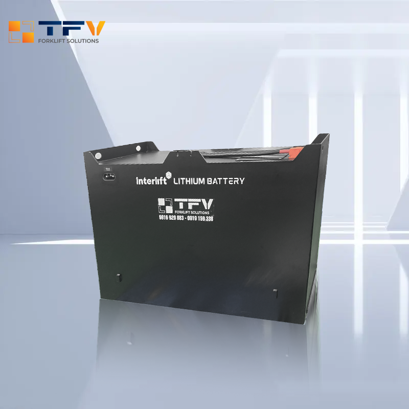 Pin Lithium 36V 690Ah hiệu Interlift cho xe nâng, xe điện