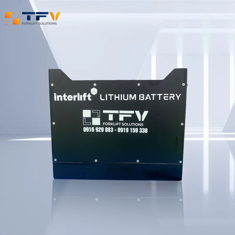 Pin Lithium 24V 608Ah hiệu Interlift cho xe nâng, xe điện