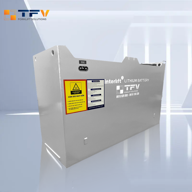 Pack pin lithium Interlift và TFV cho xe nâng điện