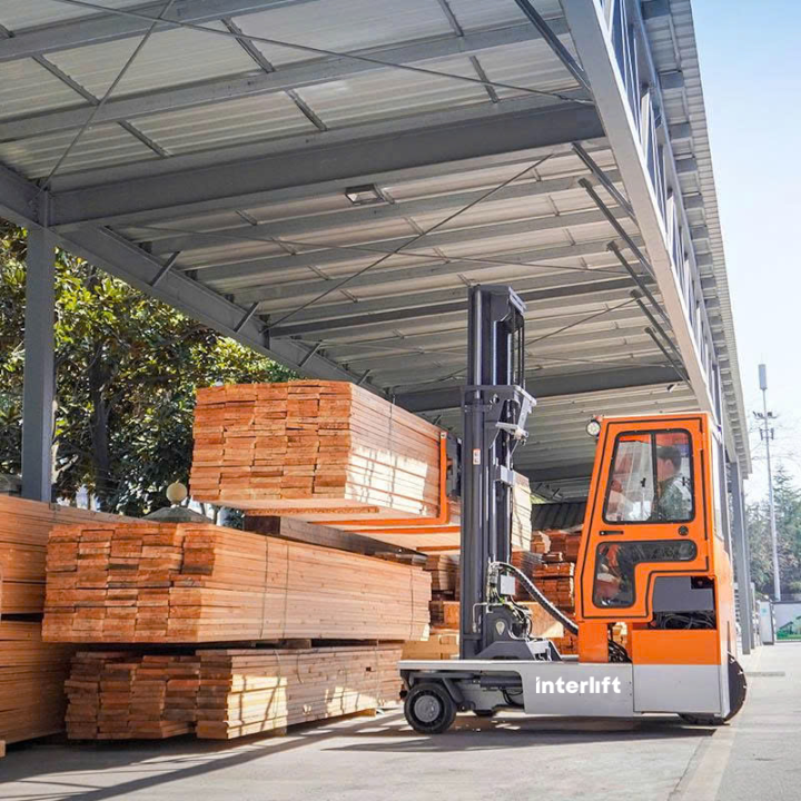 Xe nâng đa hướng ngồi lái Interlift WSHMW series