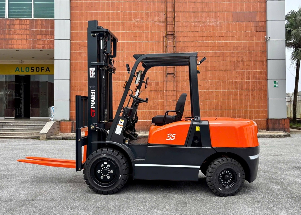 Xe nâng dầu 3.5 tấn CT Power FD35 H Series. Khung V4000. Sx 2025. Mã XM.D35CTS40.00885