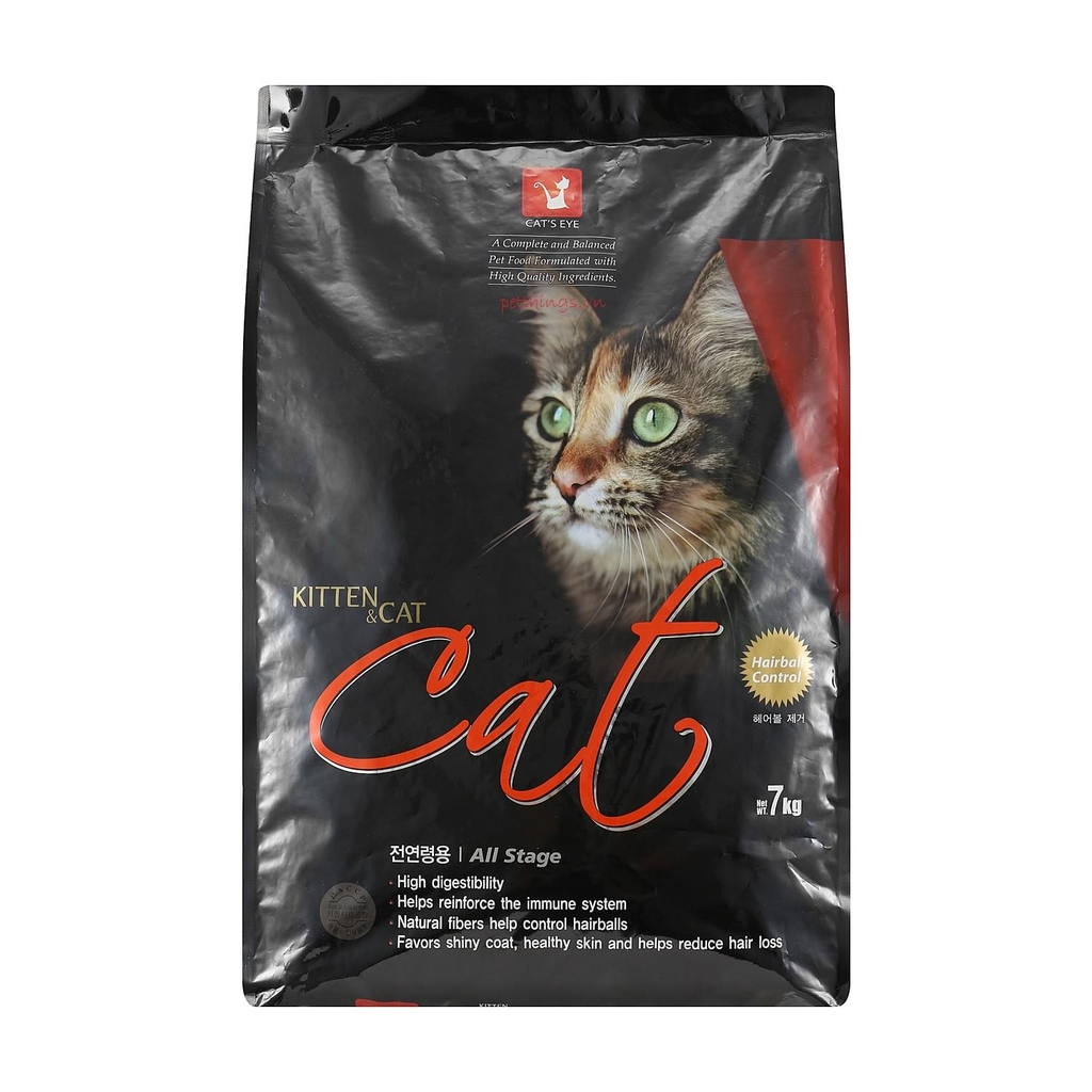 Cat's eye 7kg hạt khô cho mèo con & mèo lớn Kitten & Cat