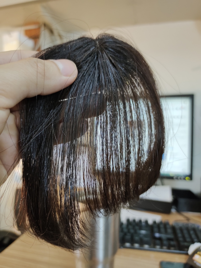 Tóc Mái Thưa Bằng Tóc Thật Chẻ Ngôi Wina Wigs