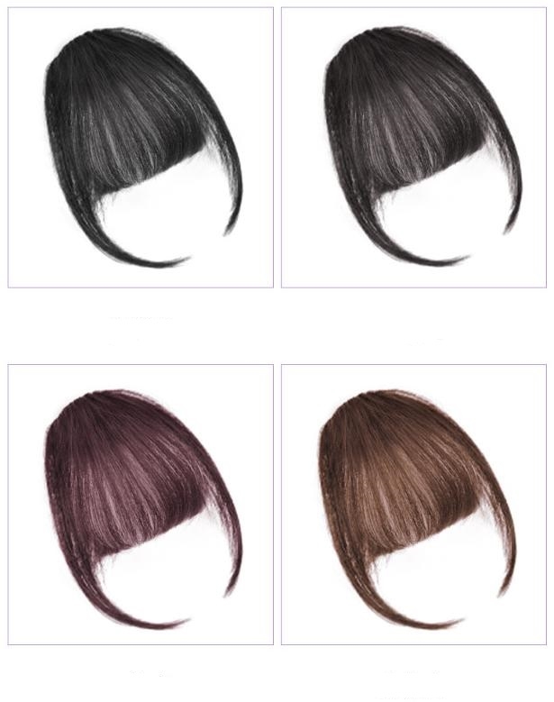Mái Giả Thưa Tóc Thật Form Dày MT-001 | Wina Wigs