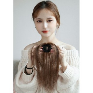 Tóc Giả Hai Mái Phủ Đỉnh 3D Tóc Thật Wina Dài 30cm