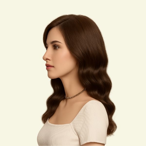 Tóc Giả Nữ Nguyên Đầu - Hai Mái Uốn Dợn Sóng Lớn Bằng Tóc Thật Dài | Wina