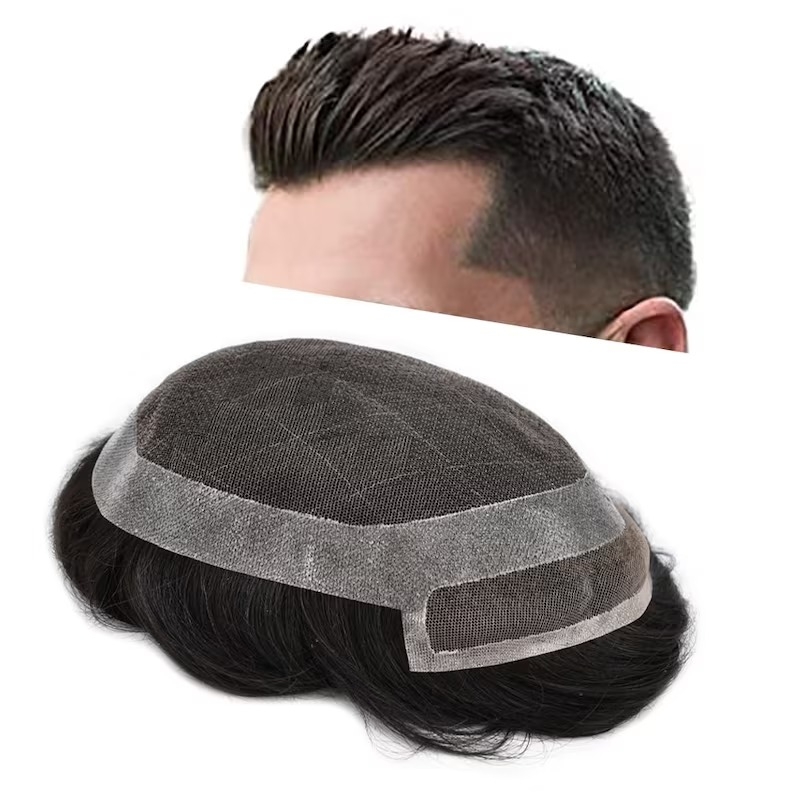 Tóc Giả Nam Che Hói - Kiểu Quiff Bằng Tóc Thật | Wina