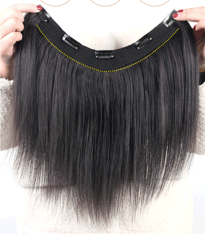 Tóc Thật Kẹp Nối Ngang WINA 4 Phím 30cm TKN - 071