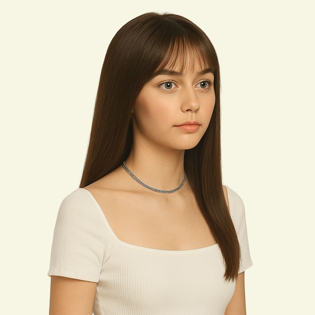 Tóc Giả Che Hói Nữ - Che Thưa Bạc Siêu Da 3D 7x10 | Wina