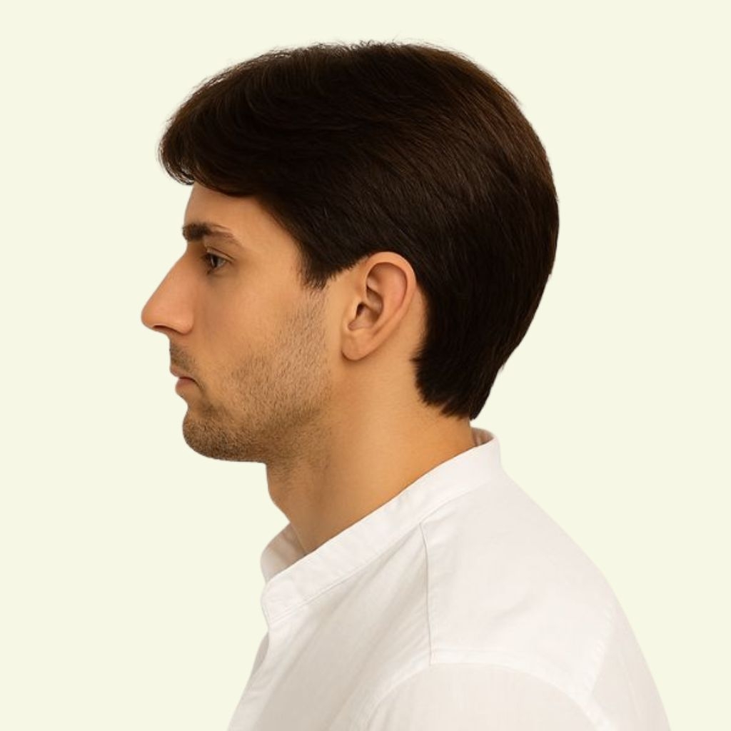 Tóc Giả Nam Hai Mái Nguyên Đầu Bằng Tóc Thật | Wina Wigs
