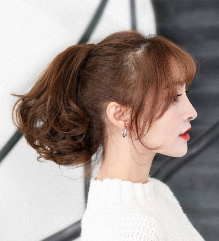 Tóc Cột Giả Quặm 25cm - 30cm TC-1 | Wina Wigs