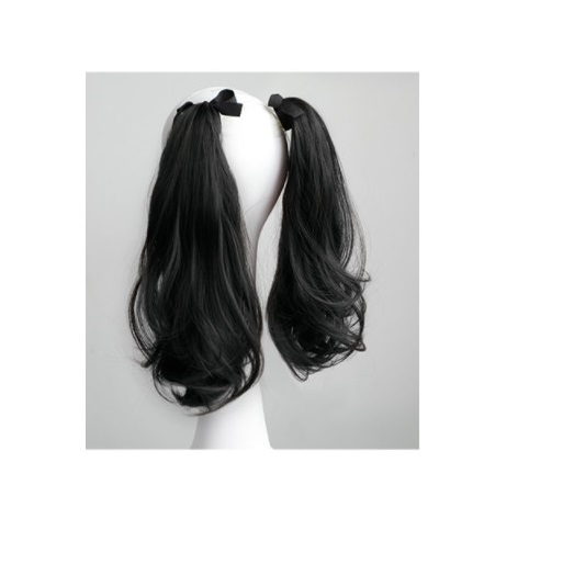 Combo Tóc Cột Xoăn Sóng 2 Bên Nhẹ WINA Sợi Tơ Chịu Nhiệt 38cm