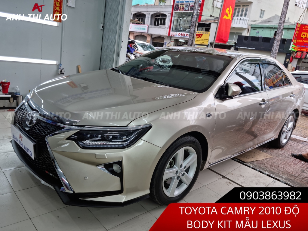 Body Kit Toyota Camry 2019 Độ Lexus ES350 Cửa hàng Anh Thi Auto