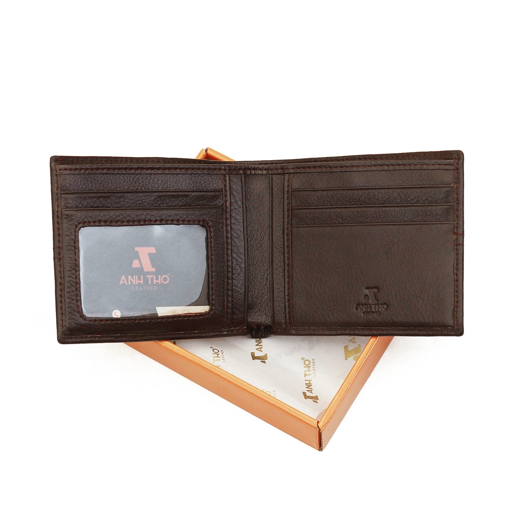 Ví ngang da bò Ý MIN-15