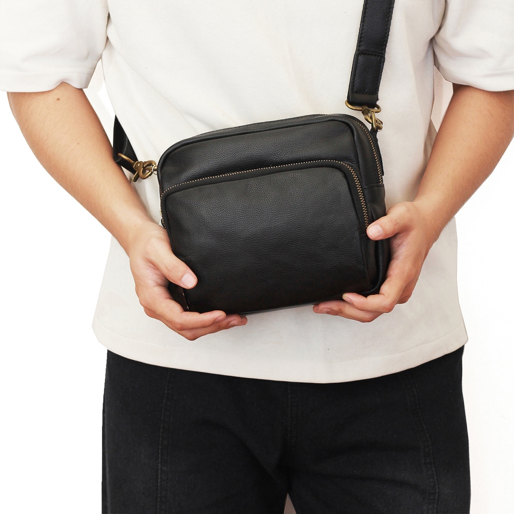 Túi đeo chéo da bò M2CB-10